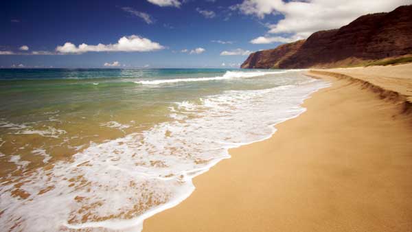 Polihale beach Kauai Hawaii