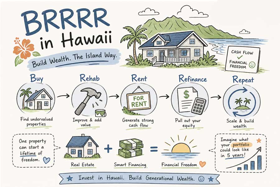 BRRRR Strategy Flow in Hawaii